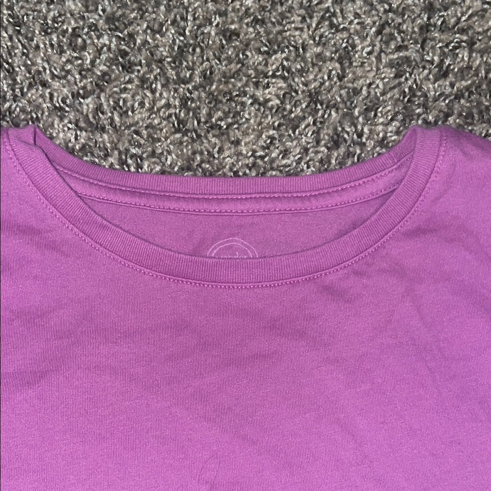 Wonder Nation Purple Long Sleeve Tee - Picture 2 of 3